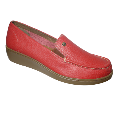 Romulo Casual Cuero Rojo Mujer Talla 41 Ref 2117 